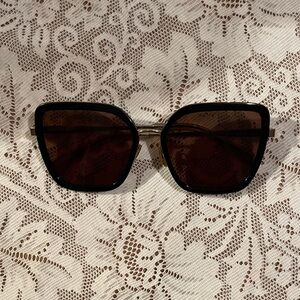 Celine Black and Gold Sunglasess CL40221U